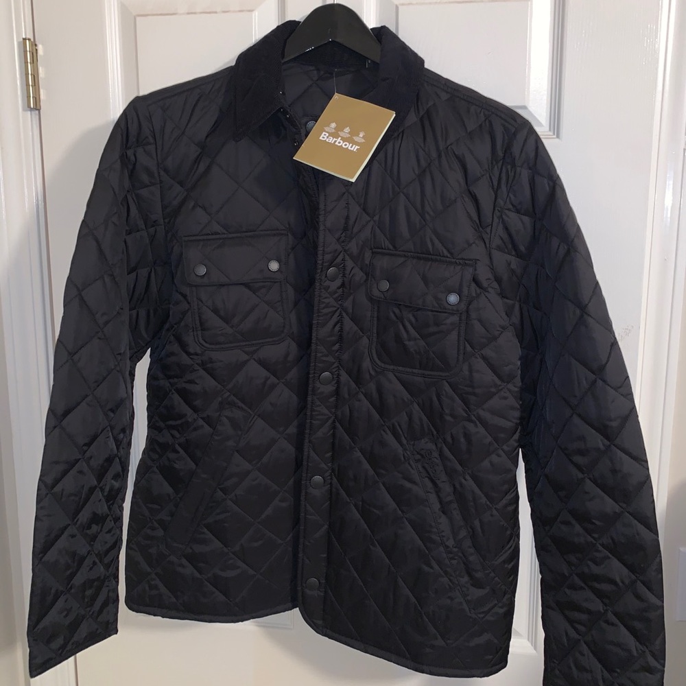 NWT barbour quilted jacket // size men’s L